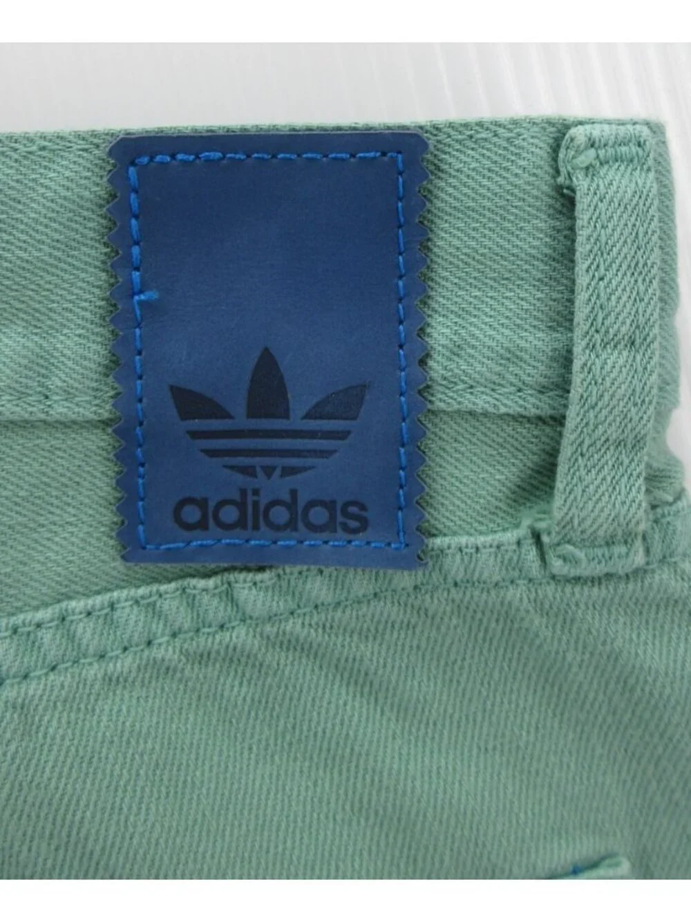 Adidas Jeans 36X31 Originals Slim Fit Straight Button Fly Denim NEW